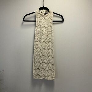 Fire LA lace mini dress